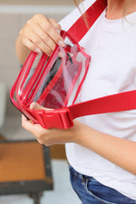 Load image into Gallery viewer, Clear Bag - Red
