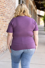 Load image into Gallery viewer, Chloe Cozy Tee - Purple
