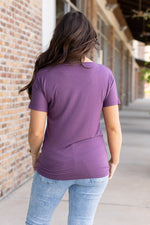 Load image into Gallery viewer, Chloe Cozy Tee - Purple
