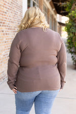 Load image into Gallery viewer, Harper Long Sleeve Henley - Mocha
