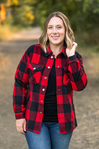 Norah Plaid Shacket - Buffalo Plaid