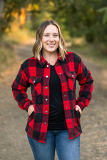 Load image into Gallery viewer, Norah Plaid Shacket - Buffalo Plaid
