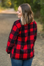 Load image into Gallery viewer, Norah Plaid Shacket - Buffalo Plaid
