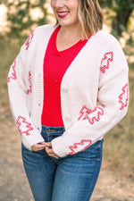 Load image into Gallery viewer, Peppermint Tree Cardigan
