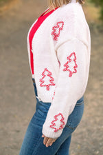 Load image into Gallery viewer, Peppermint Tree Cardigan
