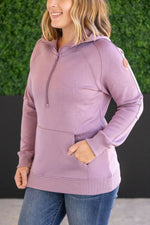 Load image into Gallery viewer, Scuba HalfZip Hoodie - Lavender
