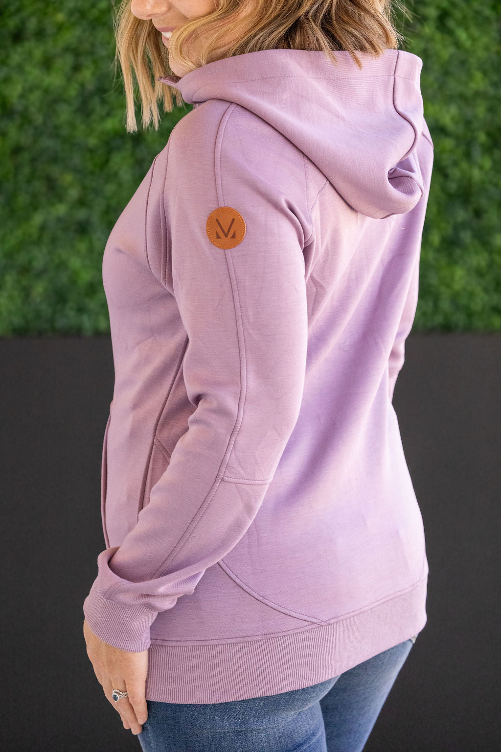 Scuba HalfZip Hoodie - Lavender