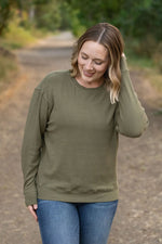 Load image into Gallery viewer, Corrine Ribbed Pullover Top - Olive
