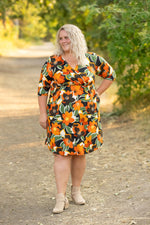 Load image into Gallery viewer, Taylor Dress - Bold Olive Floral
