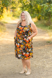 Sadie Dress - Fall Floral Mix