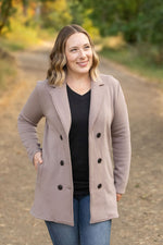 Load image into Gallery viewer, Scarlett Sweater Jacket - Mocha
