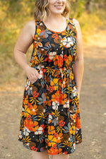 Load image into Gallery viewer, Sadie Dress - Fall Floral Mix
