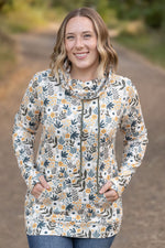 Load image into Gallery viewer, Soft Funnel Neck - Boho Olive Floral
