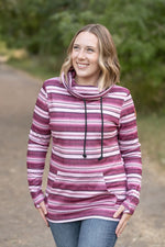 Load image into Gallery viewer, Soft Funnel Neck - Berry Serape
