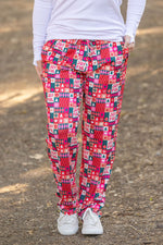 Load image into Gallery viewer, Joyful Holiday Lounge Pants
