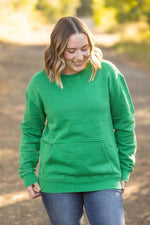 Load image into Gallery viewer, Vintage Wash Pocket Pullover - Green
