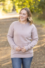 Load image into Gallery viewer, Vintage Wash Pocket Pullover - Blush Pebble
