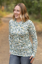 Load image into Gallery viewer, Blair Long Sleeve Top - Green Floral
