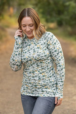 Load image into Gallery viewer, Blair Long Sleeve Top - Green Floral
