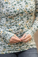 Load image into Gallery viewer, Blair Long Sleeve Top - Green Floral
