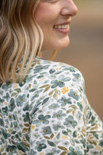 Load image into Gallery viewer, Blair Long Sleeve Top - Green Floral
