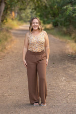 Load image into Gallery viewer, Presley Palazzo Pants - Coffee | Women&#39;s Wide-Leg Pants
