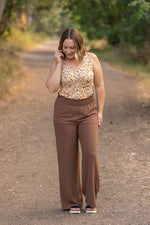 Load image into Gallery viewer, Presley Palazzo Pants - Coffee | Women&#39;s Wide-Leg Pants
