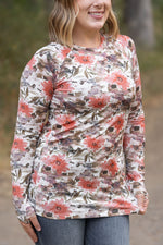 Load image into Gallery viewer, Blair Long Sleeve Top - Floral Sunset
