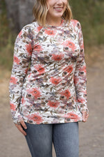 Load image into Gallery viewer, Blair Long Sleeve Top - Floral Sunset
