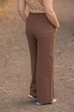 Load image into Gallery viewer, Presley Palazzo Pants - Coffee | Women&#39;s Wide-Leg Pants
