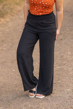 Load image into Gallery viewer, Presley Palazzo Pants - Black | Women&#39;s Wide-Leg Pants
