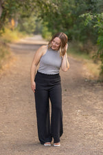 Load image into Gallery viewer, Presley Palazzo Pants - Black | Women&#39;s Wide-Leg Pants
