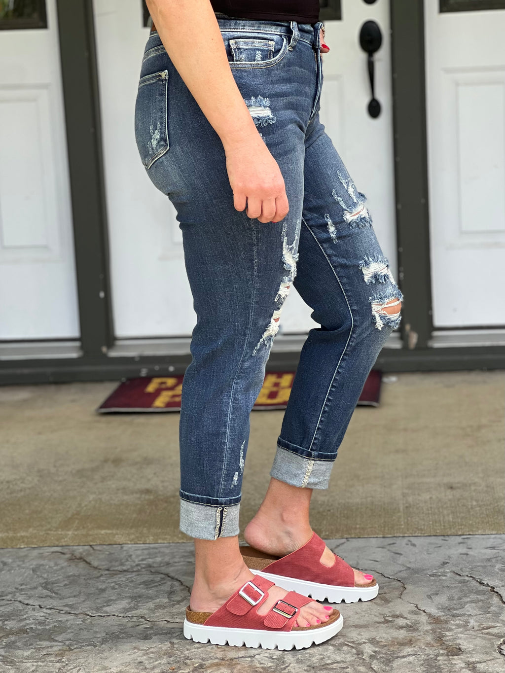 The Wren Boyfriend Jeans by Judy Blue