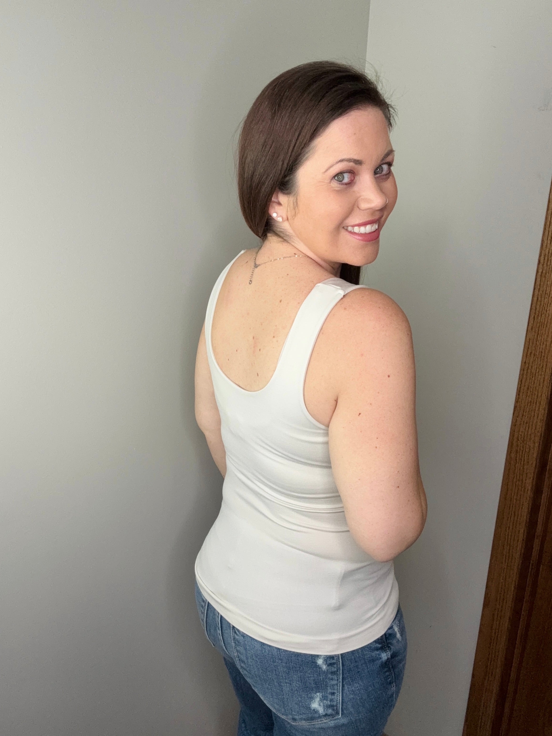 Double Standards Tank In Sand Beige FINAL SALE