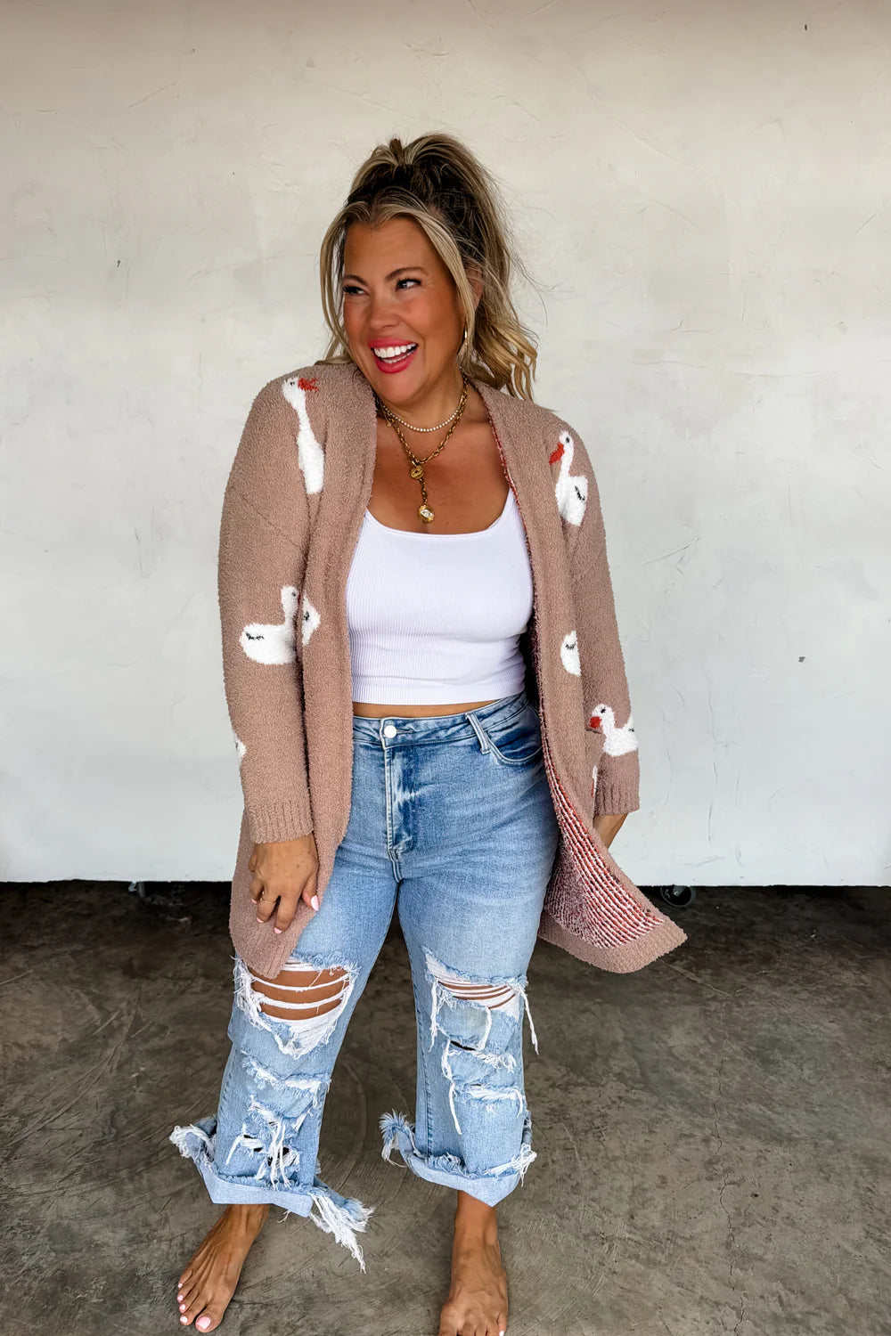 {Pre-Order} Farm Girl Cloud Cardigan~2 Styles