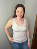 Double Standards Tank In Sand Beige FINAL SALE