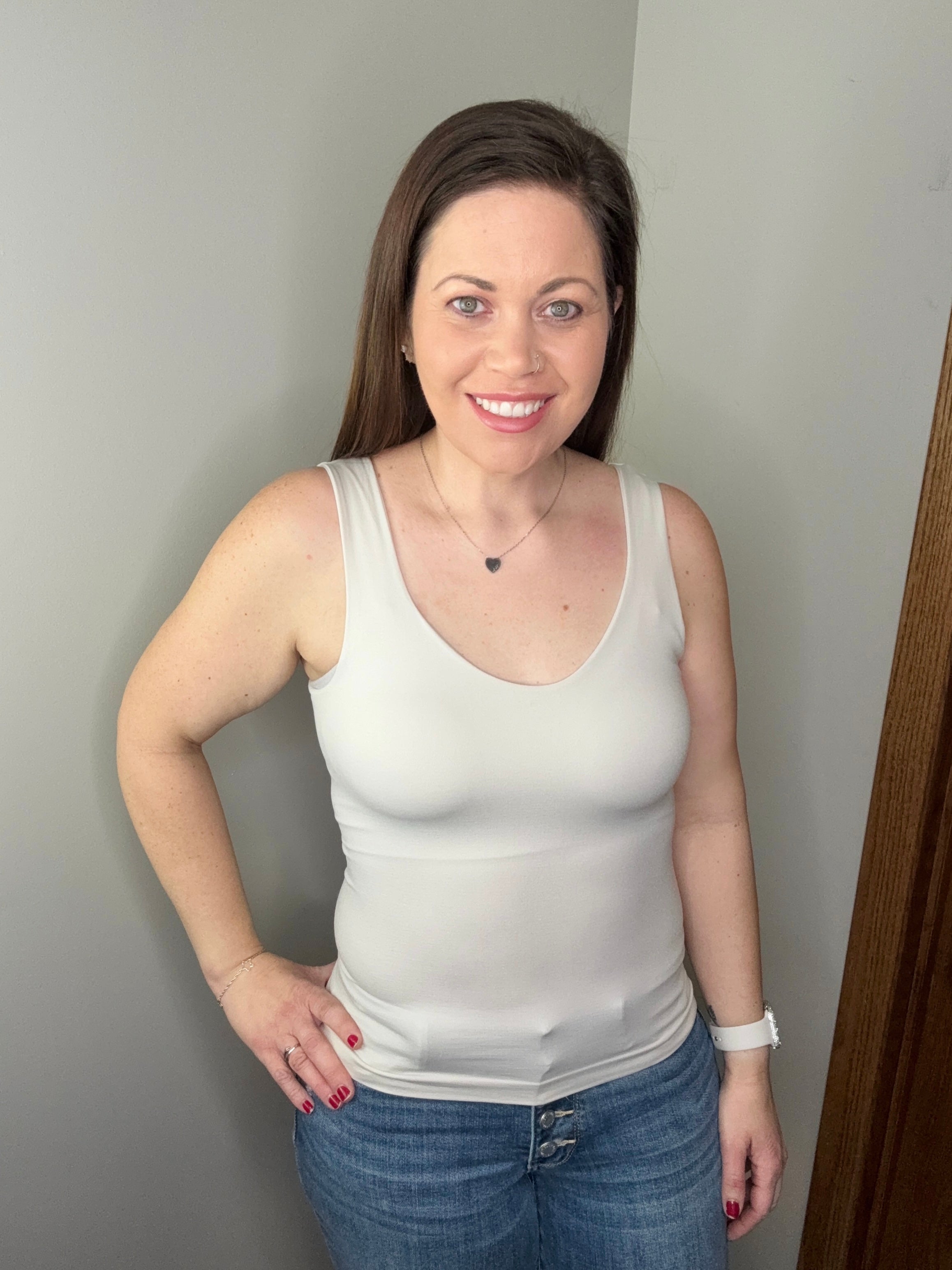 Double Standards Tank In Sand Beige FINAL SALE