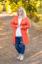 Load image into Gallery viewer, Classic Cardigan - Pumpkin
