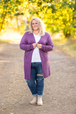 Load image into Gallery viewer, Classic Cardigan - Purple
