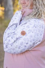 Load image into Gallery viewer, Zoey ZipCowl - Pink and Blush Floral
