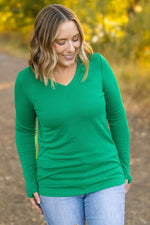 Load image into Gallery viewer, Leah Long Sleeve Top - Green
