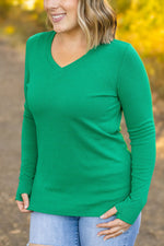 Load image into Gallery viewer, Leah Long Sleeve Top - Green
