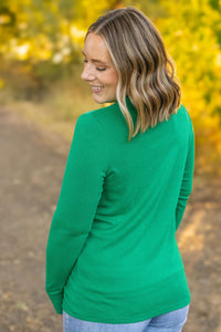 Leah Long Sleeve Top - Green