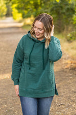 Load image into Gallery viewer, Vintage Wash Hoodie - Hunter Green
