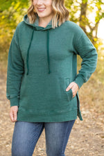 Load image into Gallery viewer, Vintage Wash Hoodie - Hunter Green
