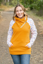 Load image into Gallery viewer, Zoey ZipCowl - Mustard and Harvest Floral
