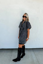 Load image into Gallery viewer, {Pre-Order} Last Dance Denim Dress  *HALF PAYMENT DUE NOW, HALF DUE ON ARRIVAL*
