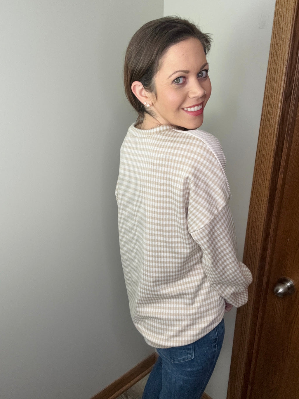 Easy Does It Henley Top