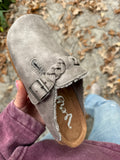 Very G Iris Braided Mule in Gray