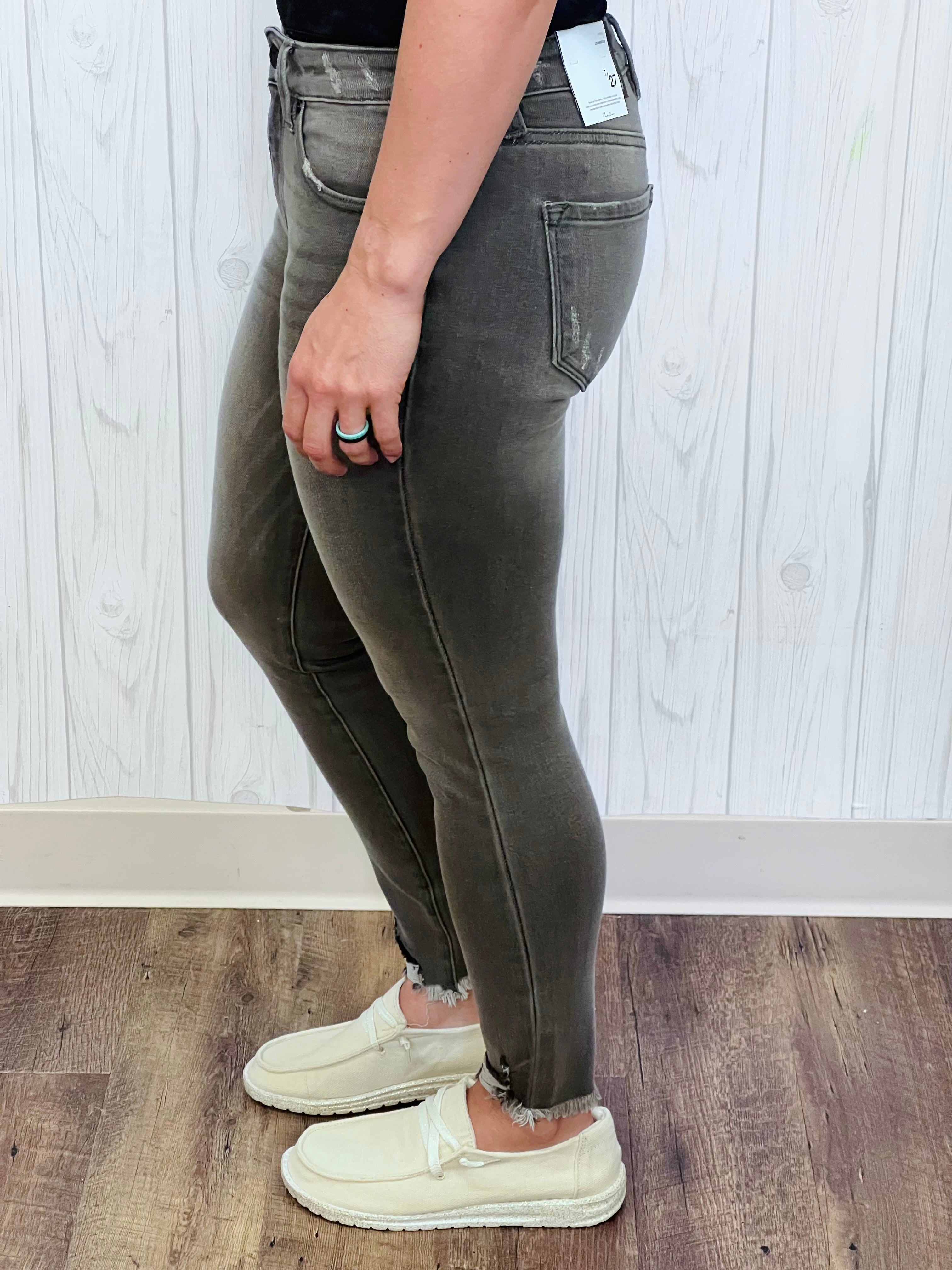 The Challenge KanCan Jeans  in Washed Gray